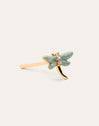 Dragonfly Gold Single Earring