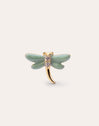 Dragonfly Gold Single Earring