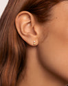 Lover Gold Single Earring