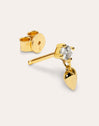 Lover Gold Single Earring