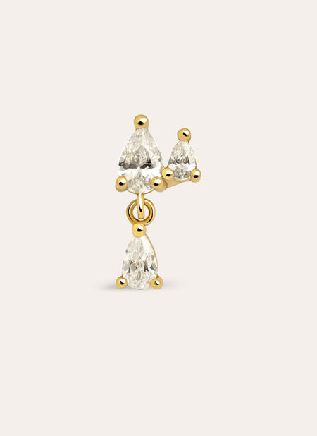 Light Gold Single Earring