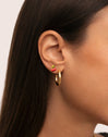 Small Cherry Gold Single Earring 
