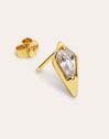 Sleek Gold Single Earring