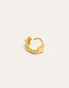 Tiny Star Single Gold-Plated Single Earring