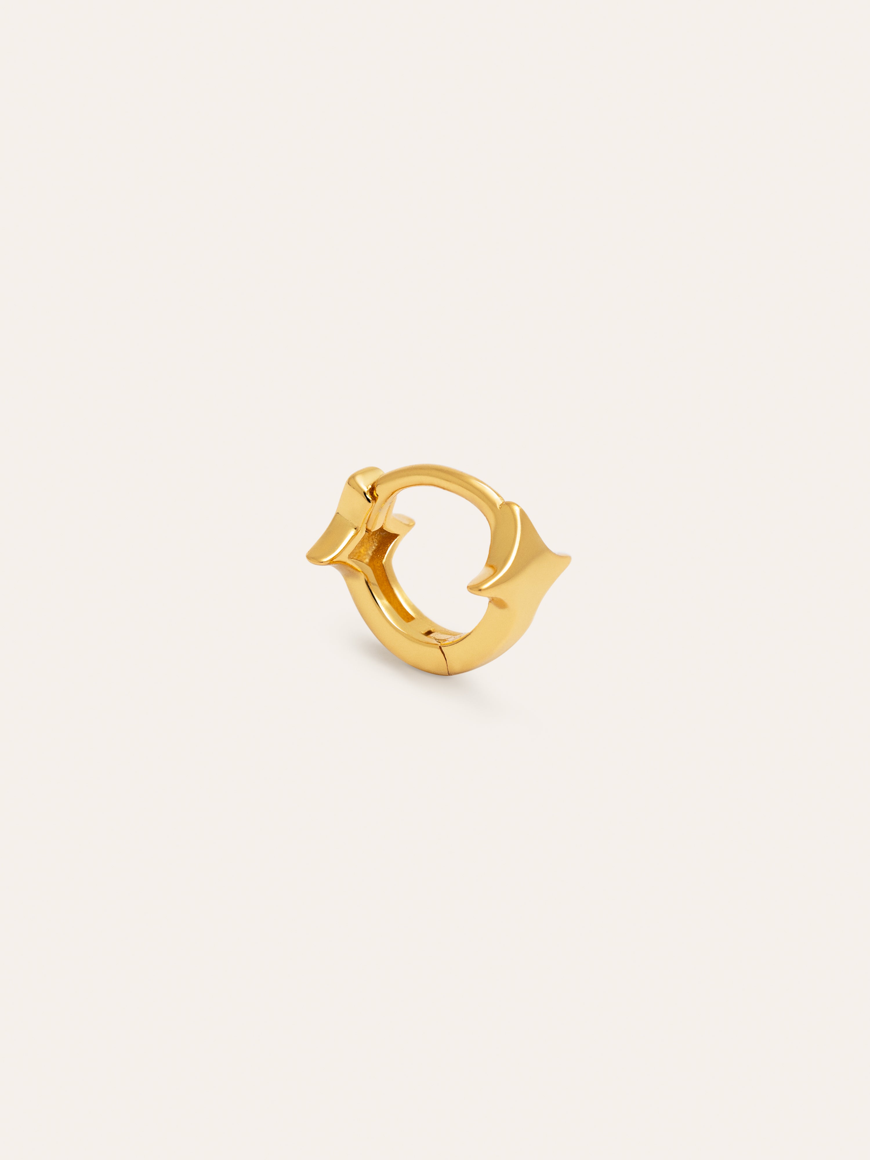 Tiny Star Single Gold-Plated Single Earring