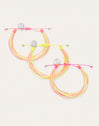 Pack 3 Pulseiras Amanhecer Aço
