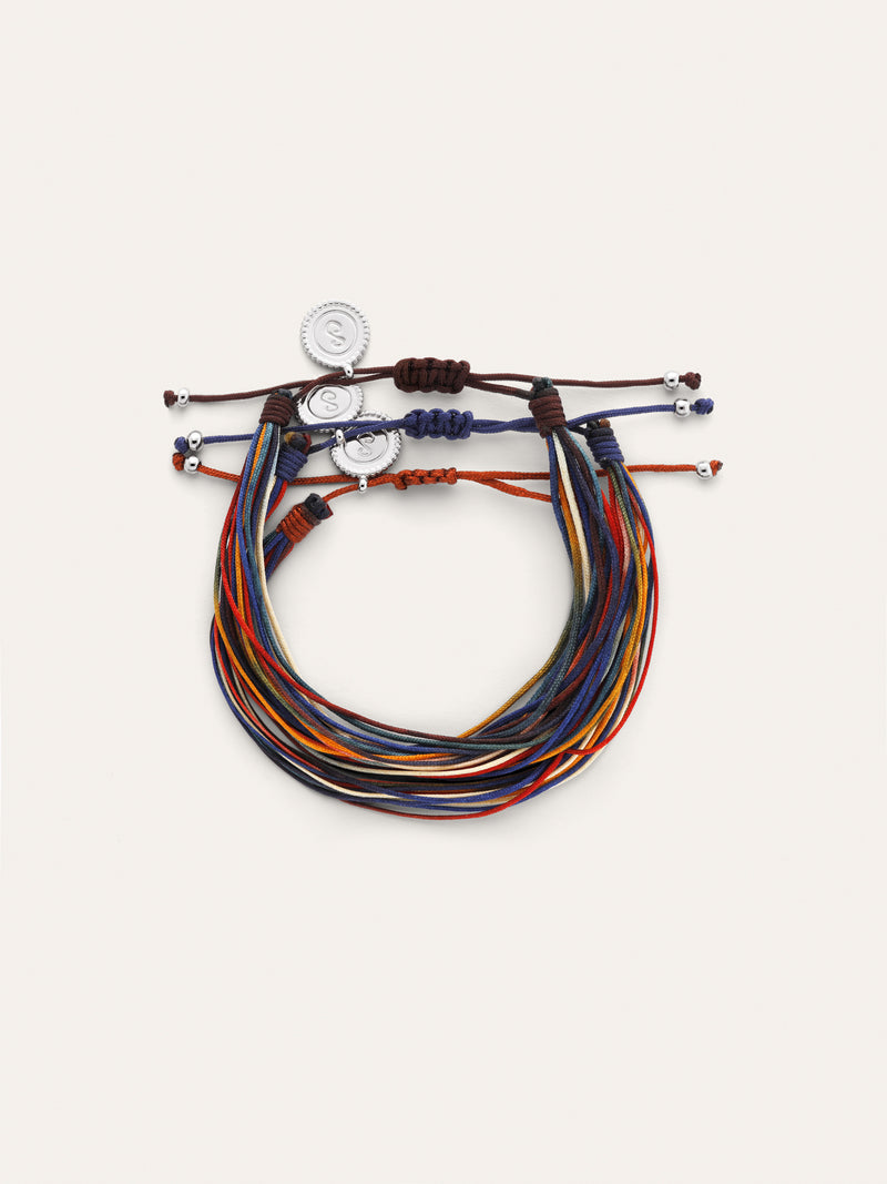 Pack 3 Bracelets Bruma Rainbow Acier