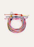 Set 3 Carla Rainbow Armbänder aus Stahl