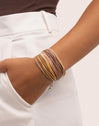 Forest Rainbow Stainless Steel 3 Bracelet Pack 