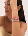Set 3 Rainbow Spark Armbänder aus Stahl