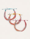 Set 3 Rainbow Spark Armbänder aus Stahl