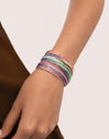 Set 3 Armbänder Sunset Spark aus Stahl