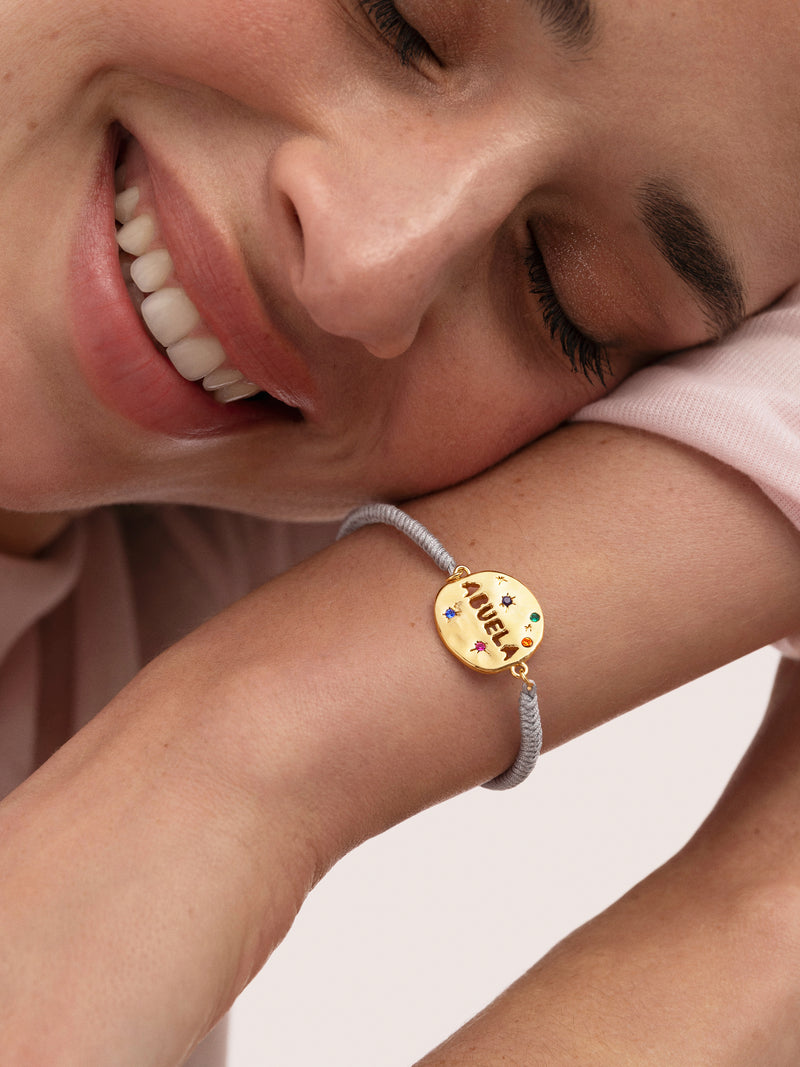 Armband Abuela Colors 18kt vergoldet