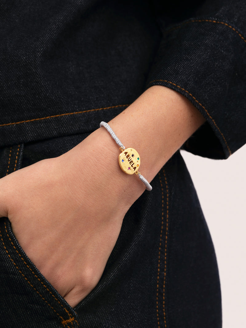 Armband Abuela Colors 18kt vergoldet