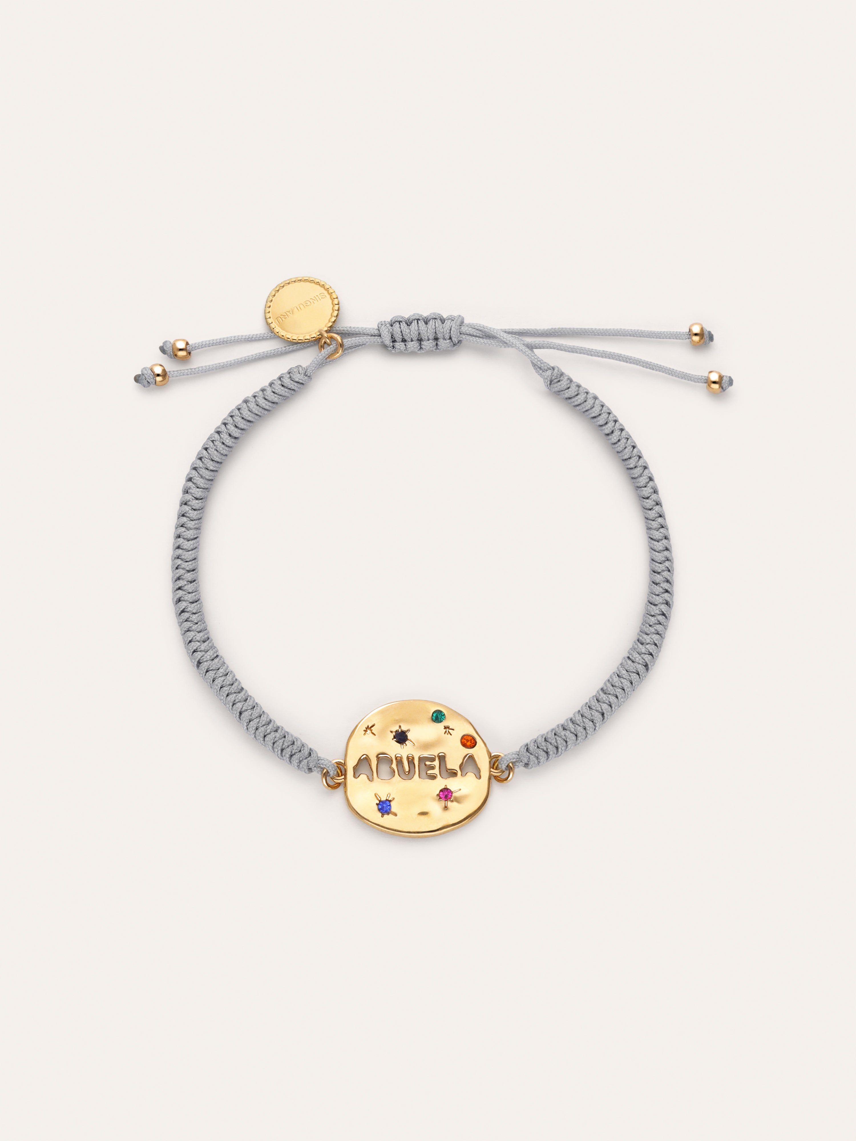 Pulsera Abuela Colors Baño Oro