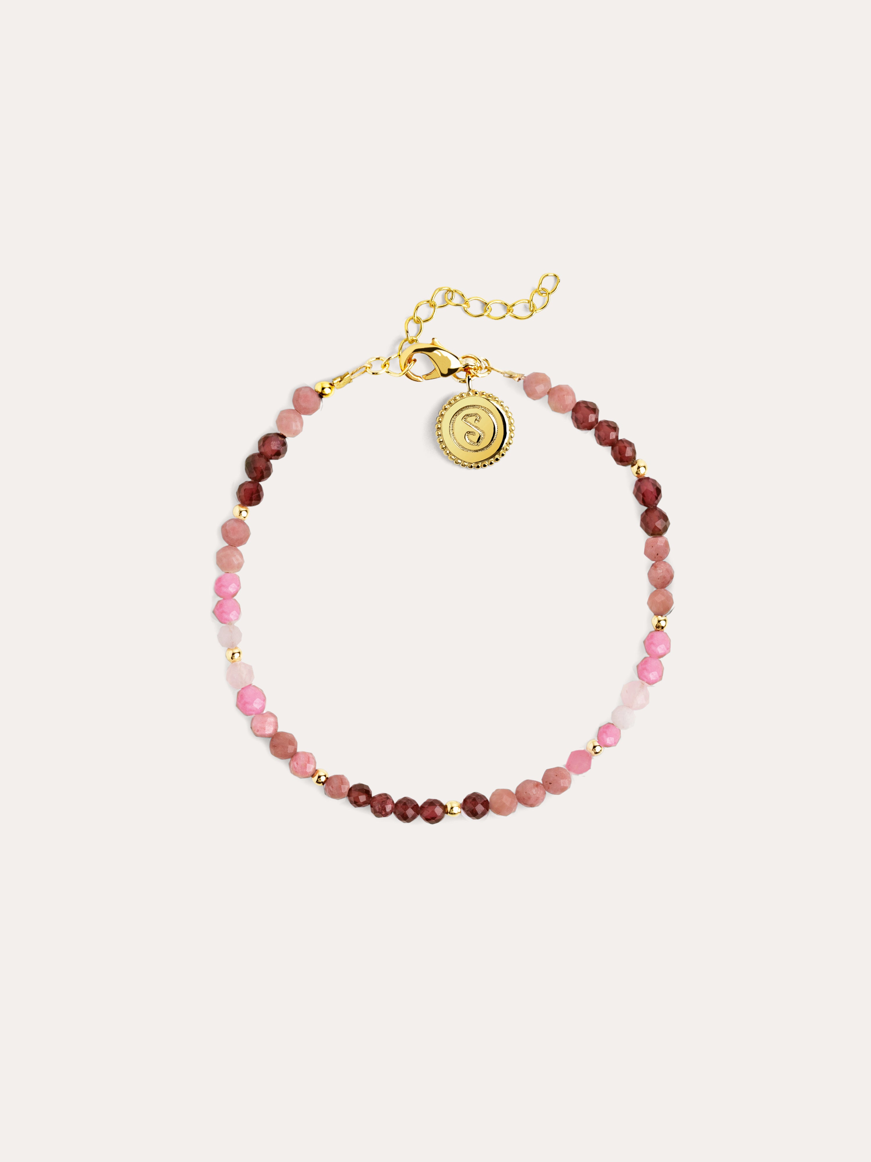 Altea Dots Syra Rose Armband Edelstahl, Vergoldet