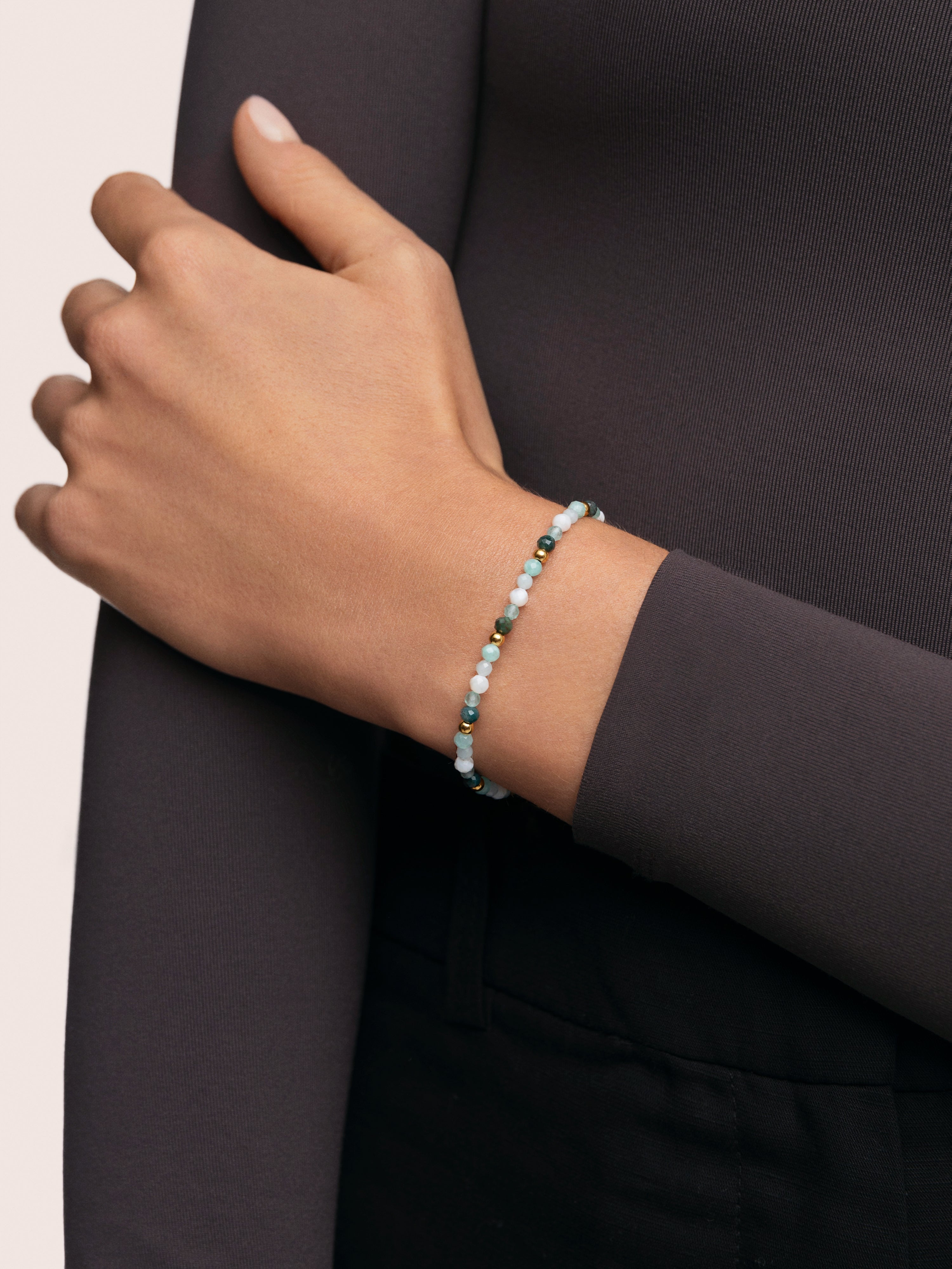 Pulsera Altea Ice Acero Baño Oro