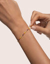 Pulsera Áura Colors Acero Baño Oro
