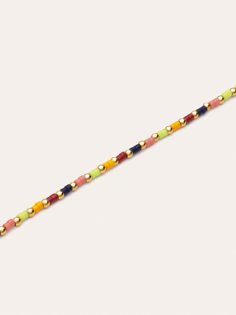 Bracelet Áura Colors Acier Plaqué Or