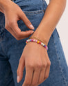 Pulseira Bali Chic Stones Aço Banhada a Ouro