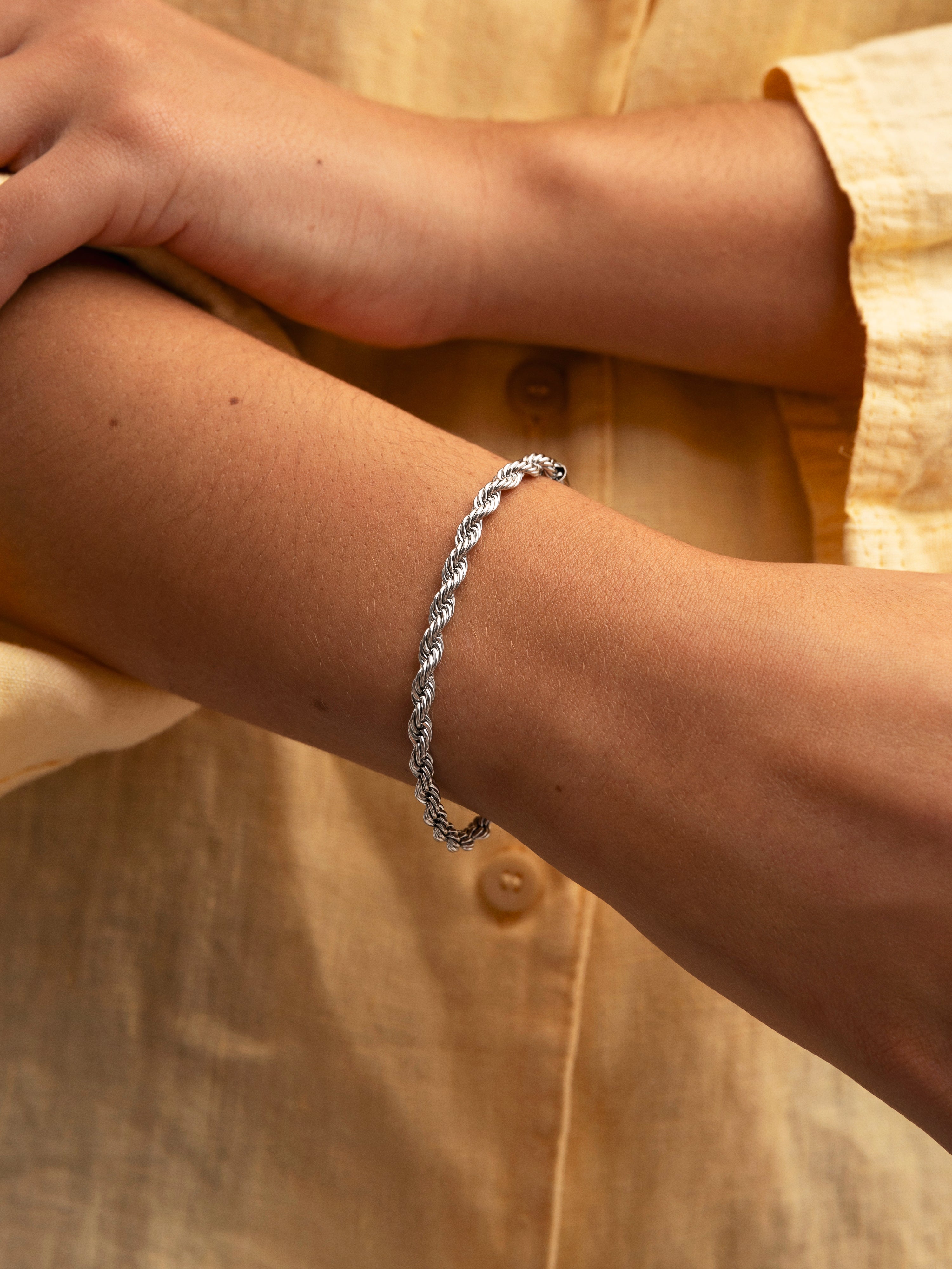 Pulsera Big Cord Acero