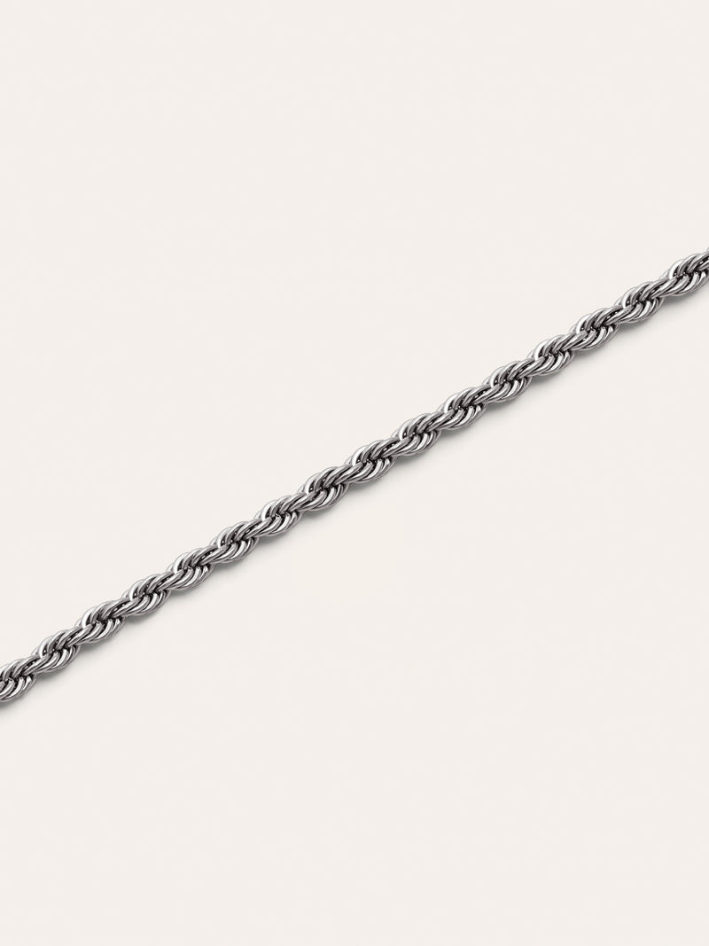 Big Cord Armband aus Stahl