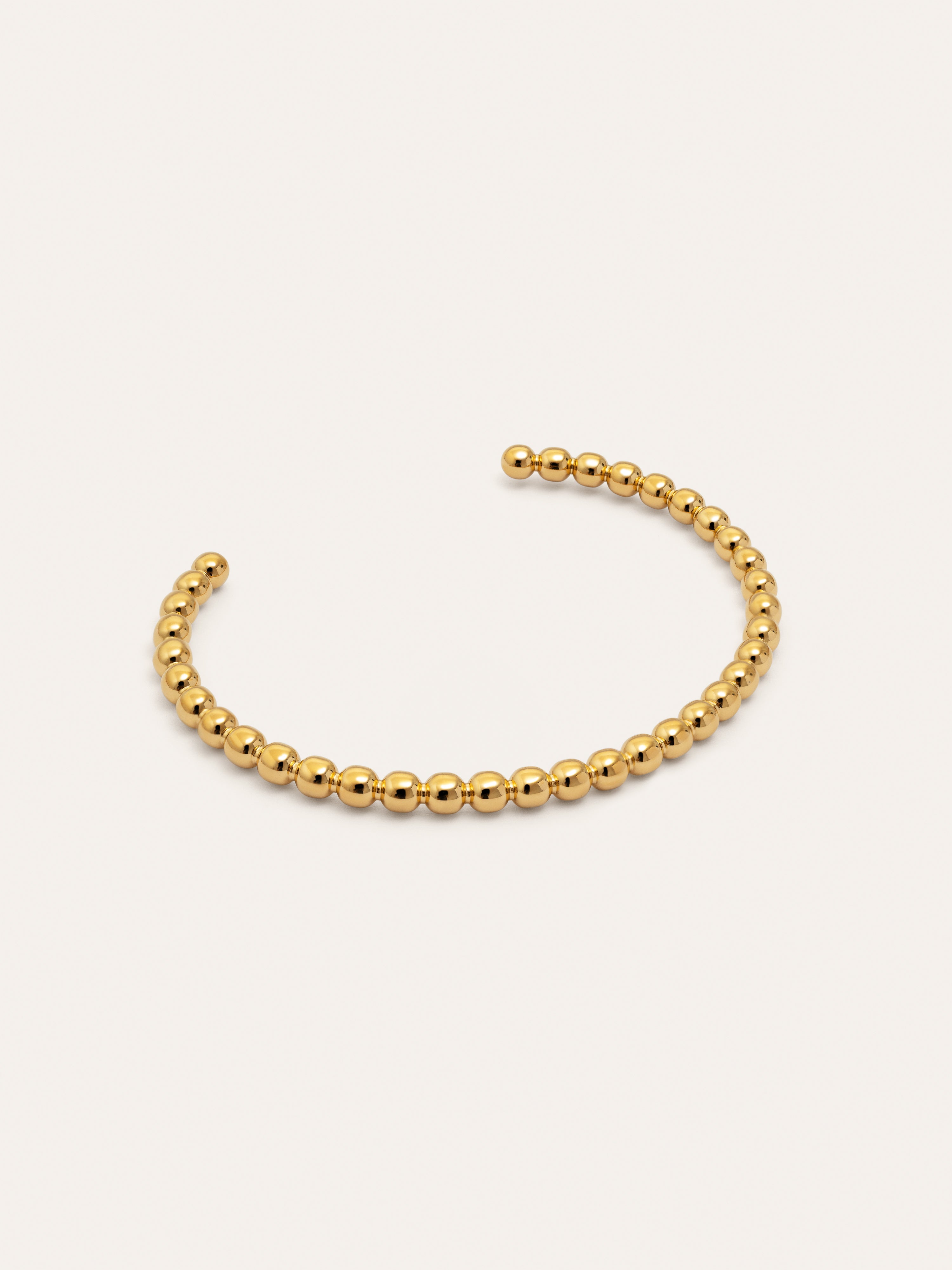 Brazalete Bomb Acero Baño Oro