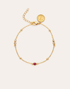 Pulsera Birthstone Baño Oro