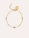 Pulsera Birthstone Baño Oro
