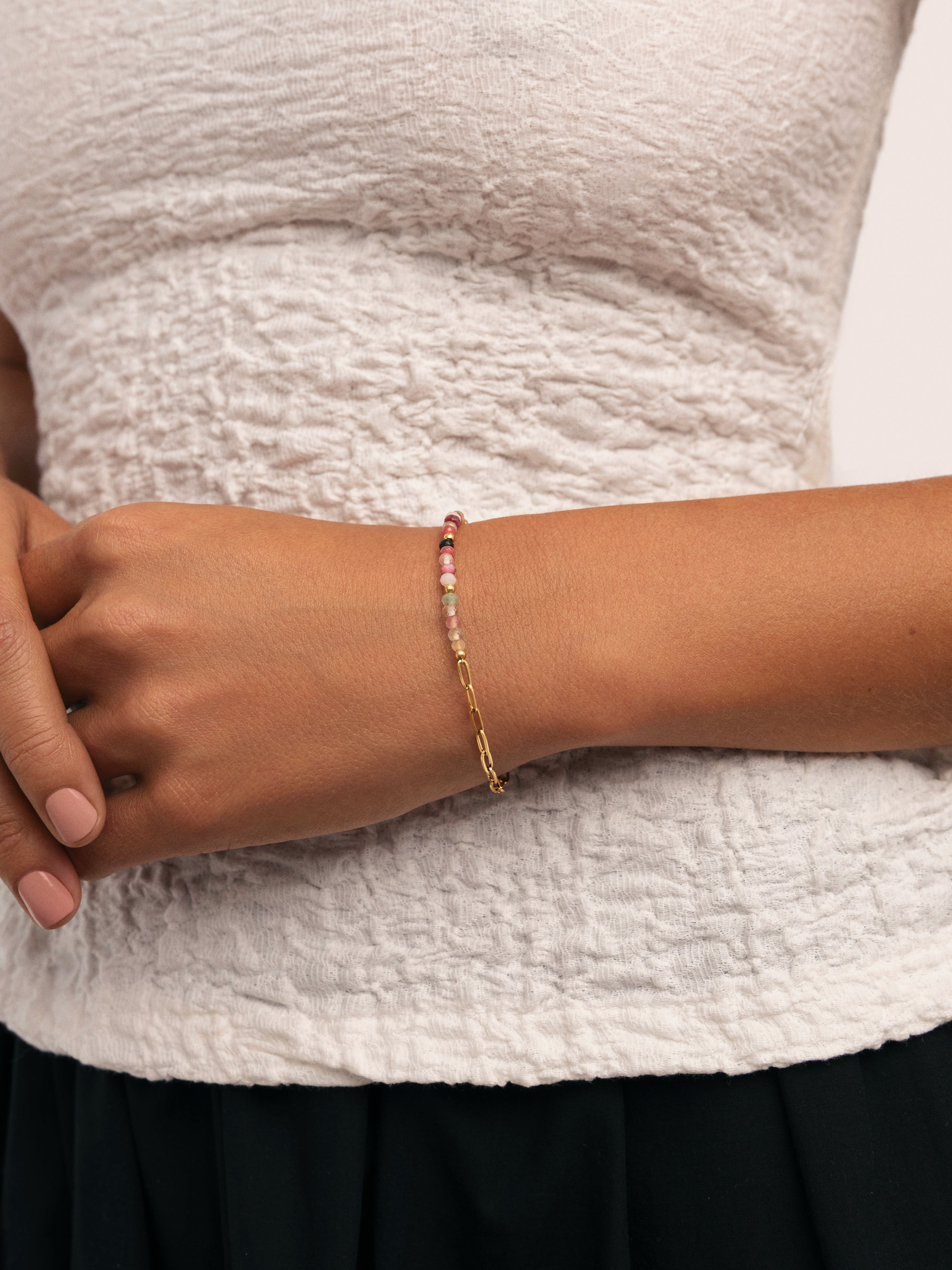 Chic Amalia Armband Edelstahl, vergoldet