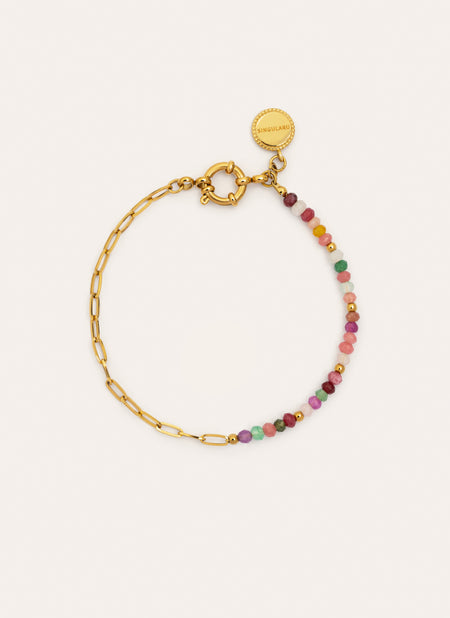 Pulsera Chic Amalia Acero Baño Oro