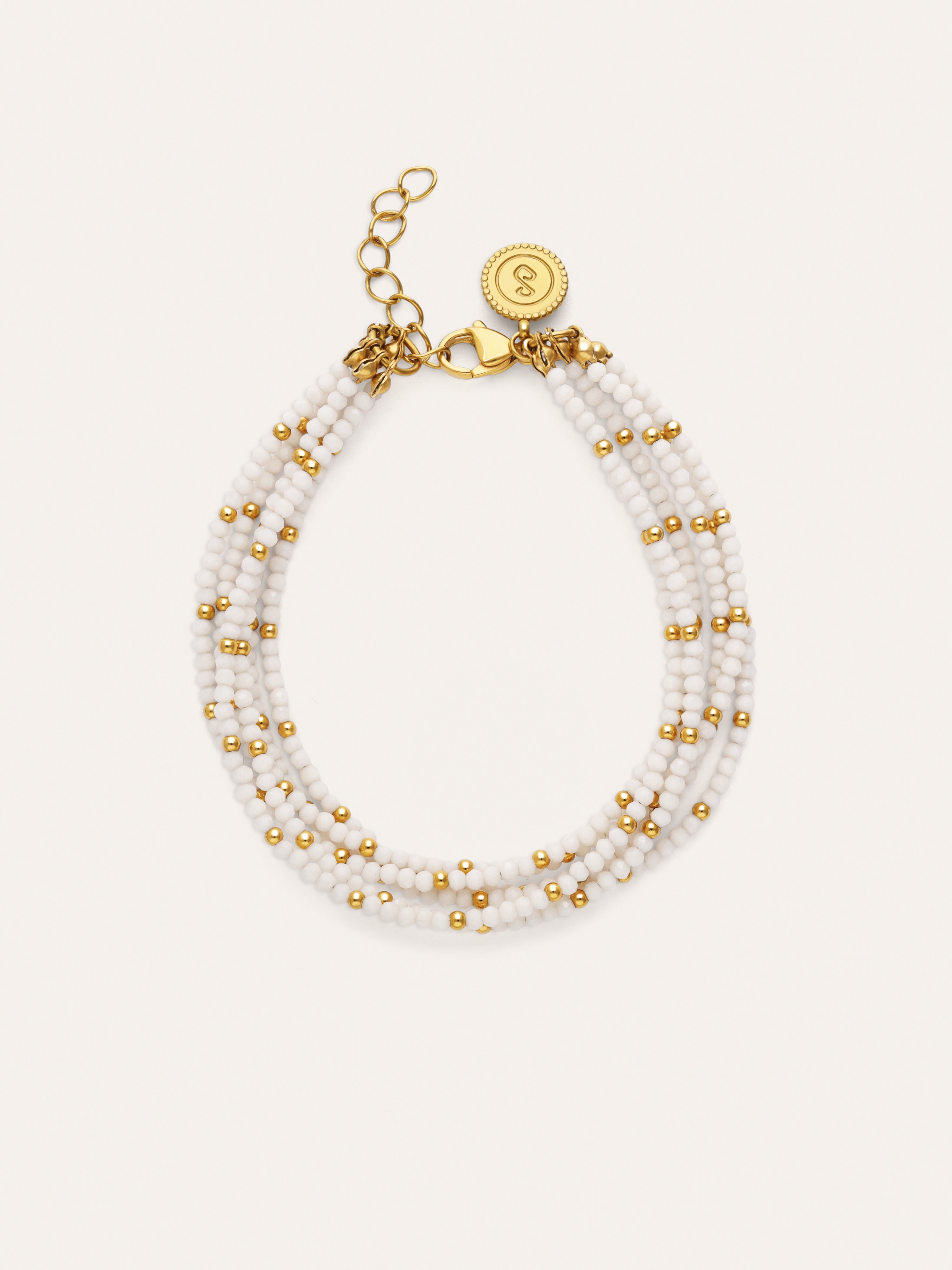Bracciale Cleopatra Blanch in Acciaio placcato Oro