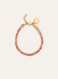 Pulsera Cleopatra Rose Acero Baño Oro