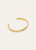 Bracelete Curve Rainbow Aço Banho de Ouro
