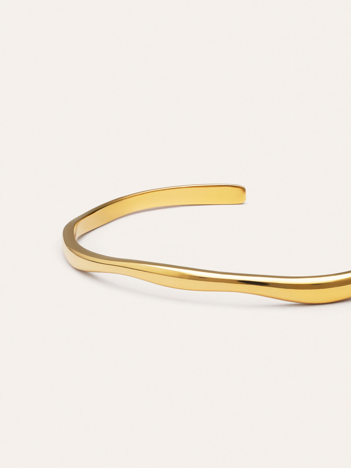 Imagen detalle de Bracciale Rigido Dane Acciaio Placcato Oro