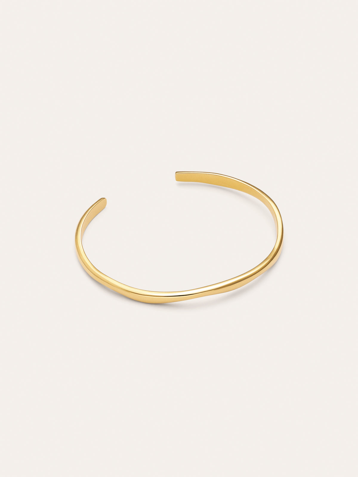 Bracciale Rigido Dane Acciaio Placcato Oro