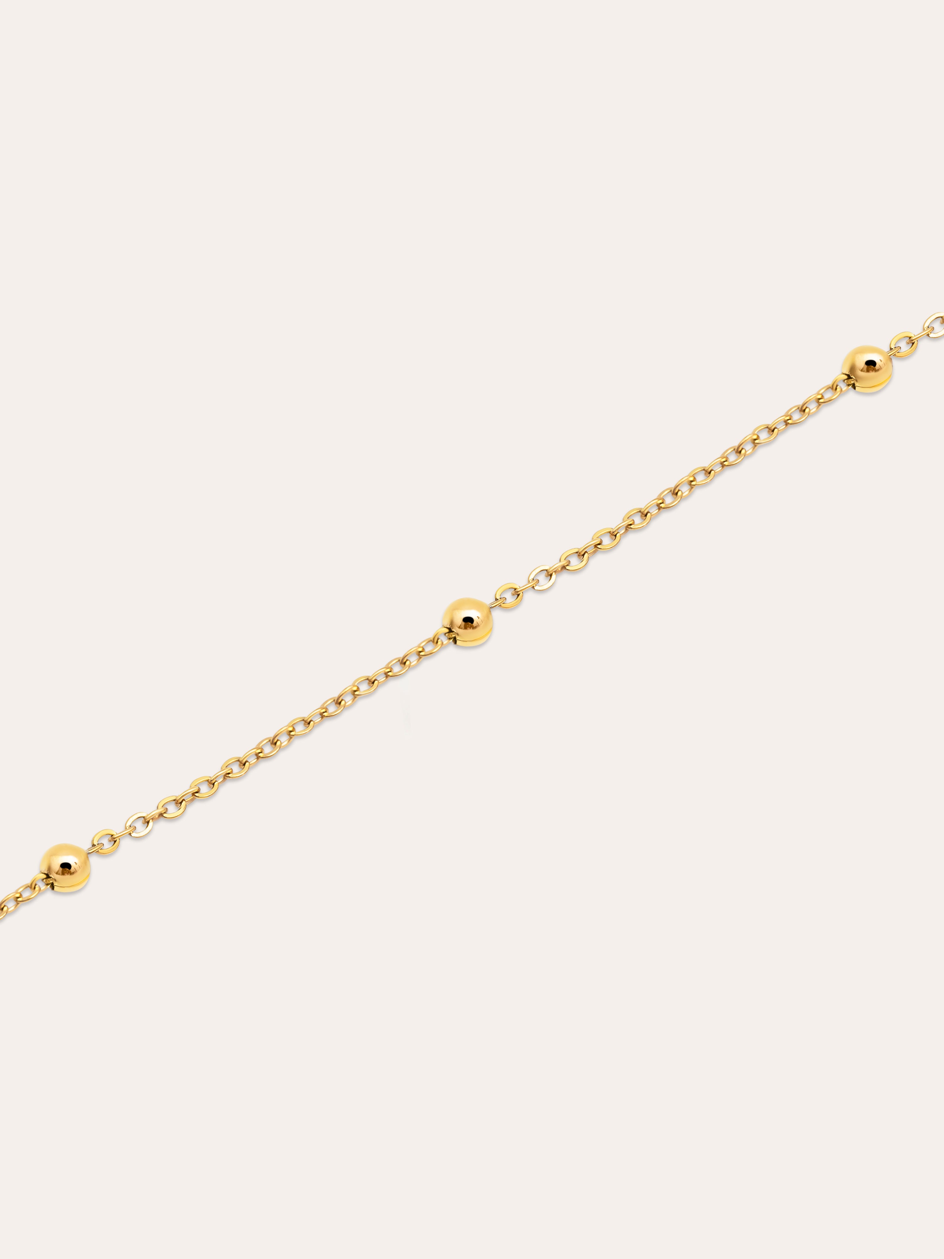 Dots Gold Bracelet