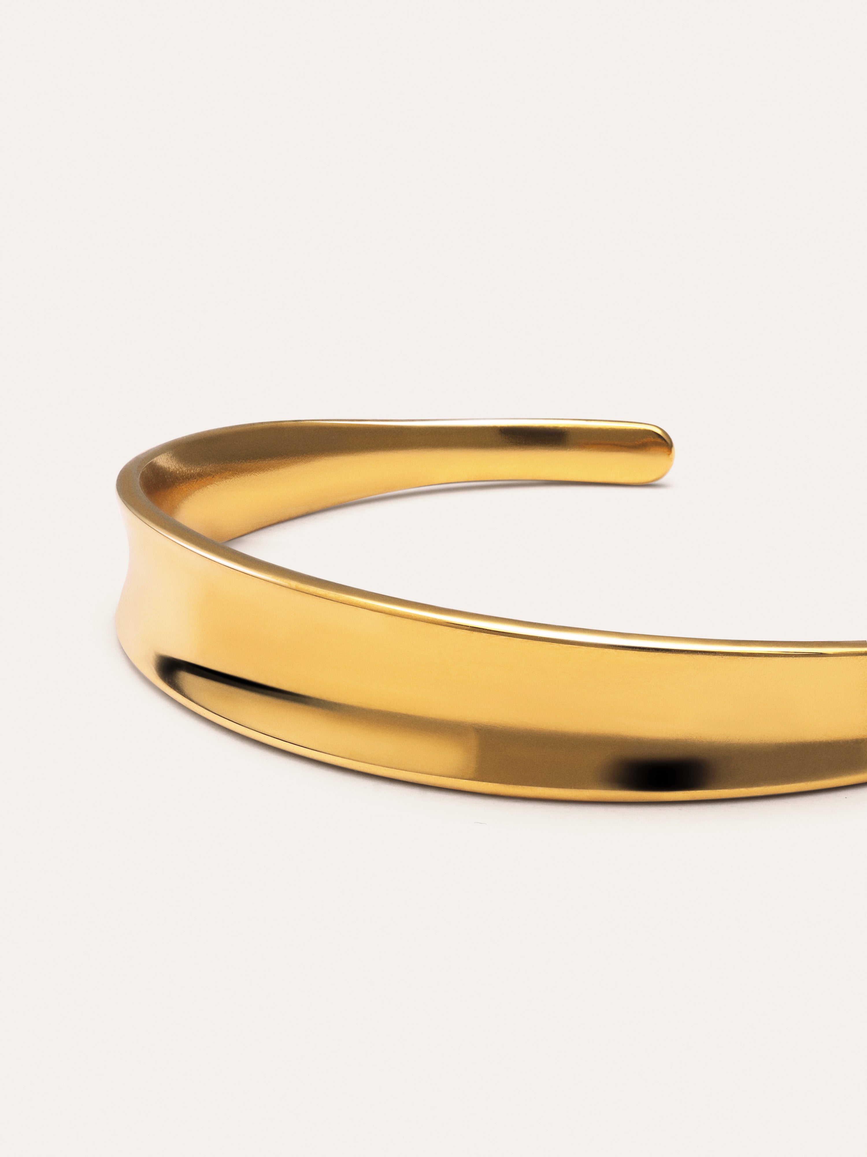 Easy Armreif, Edelstahl, vergoldet