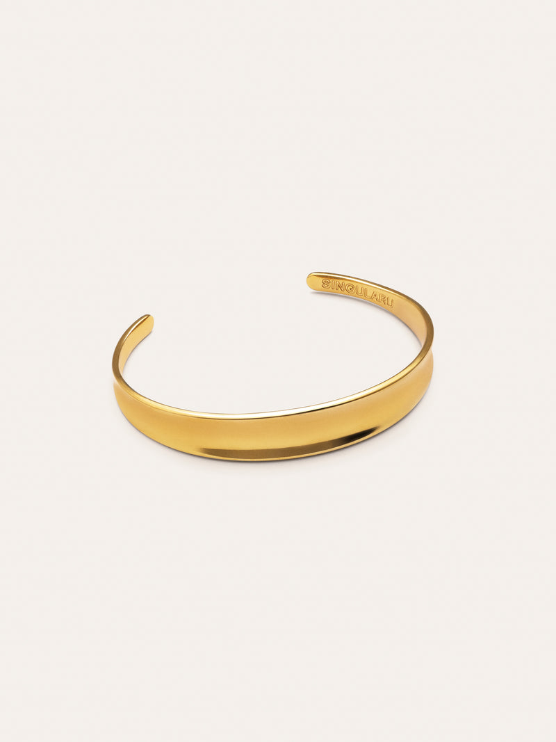 Bracelete Easy Aço Banho de Ouro