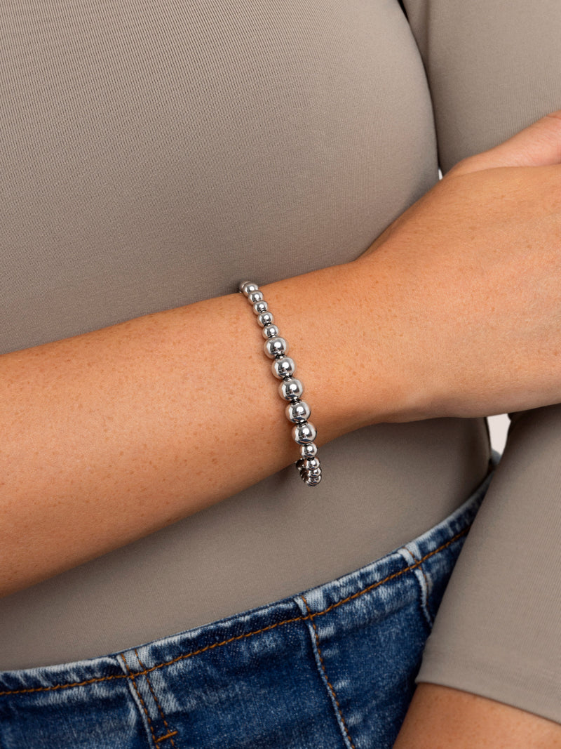 Grow Pebbles Armband Edelstahl