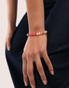 Bracelet Gummy Stones Acier Plaqué Or