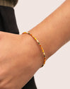 Pulsera Harvest Colors Acero Baño Oro