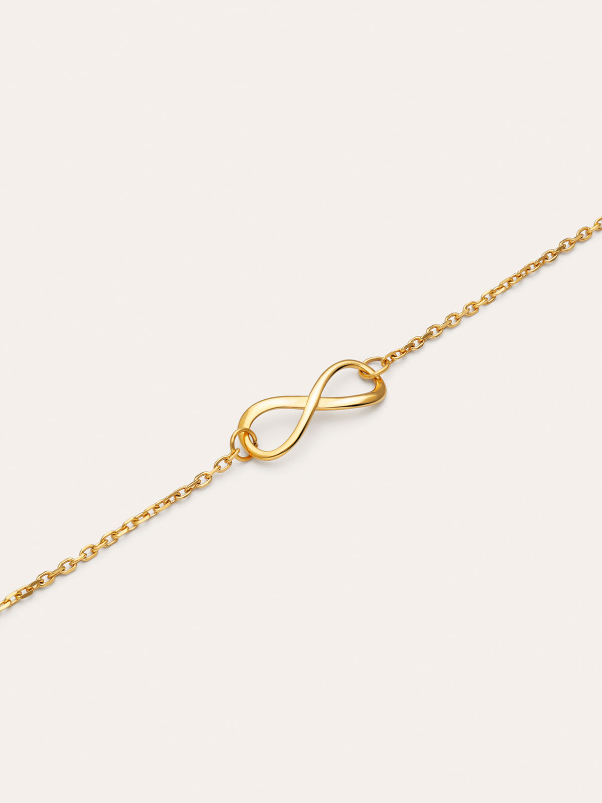 Imagen detalle de Pulsera Infinito Acero Baño Oro