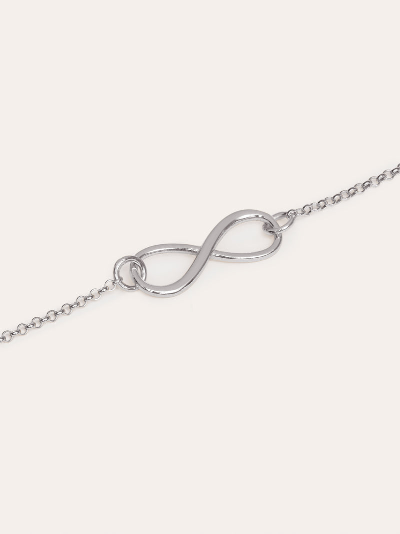 Infinity Armband Silber