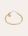 Line Chain Stainless Steel Gold Bracelet 