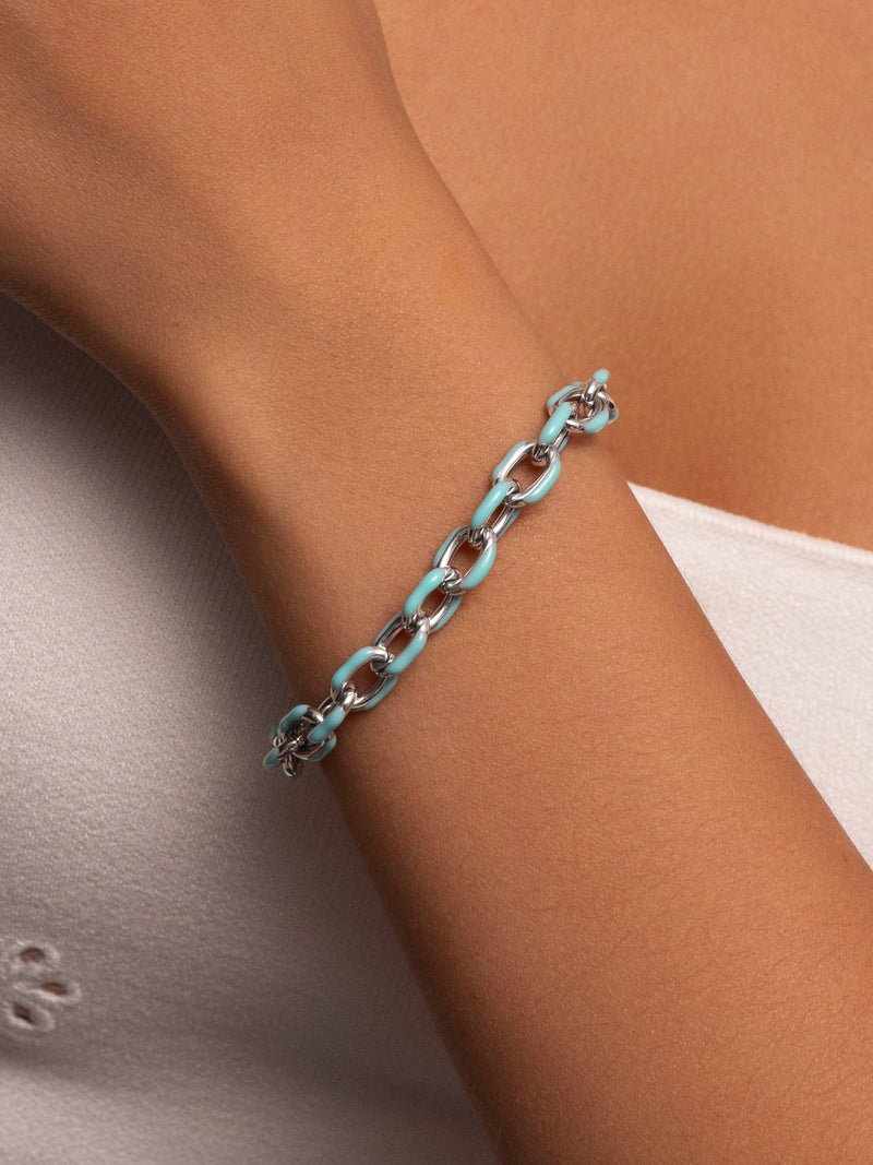 Pulseira Link Sky Aço