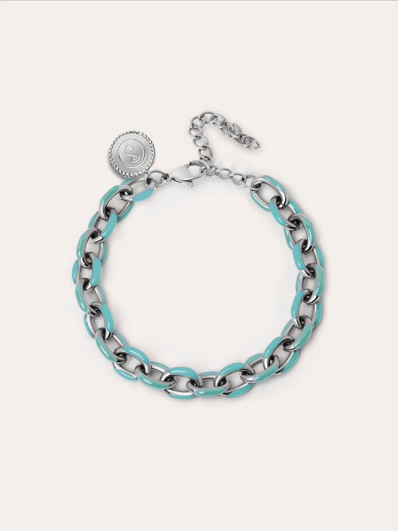Pulseira Link Sky Aço