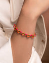 Link Tropical Armband Edelstahl, Vergoldet