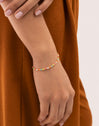Armband Lumi Colors Edelstahl vergoldet