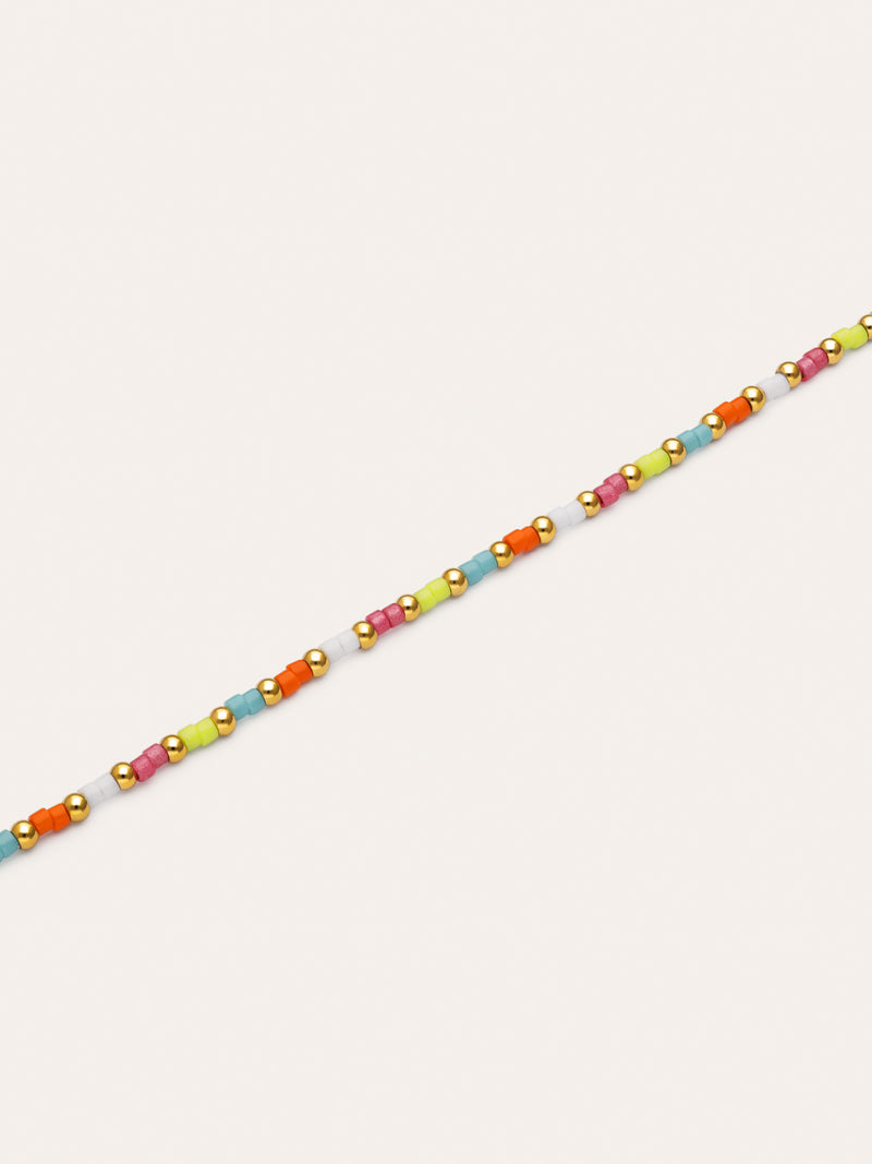 Armband Lumi Colors Edelstahl vergoldet